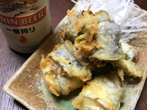 ほっくほくの身が美味しい♩タチウオの天ぷら